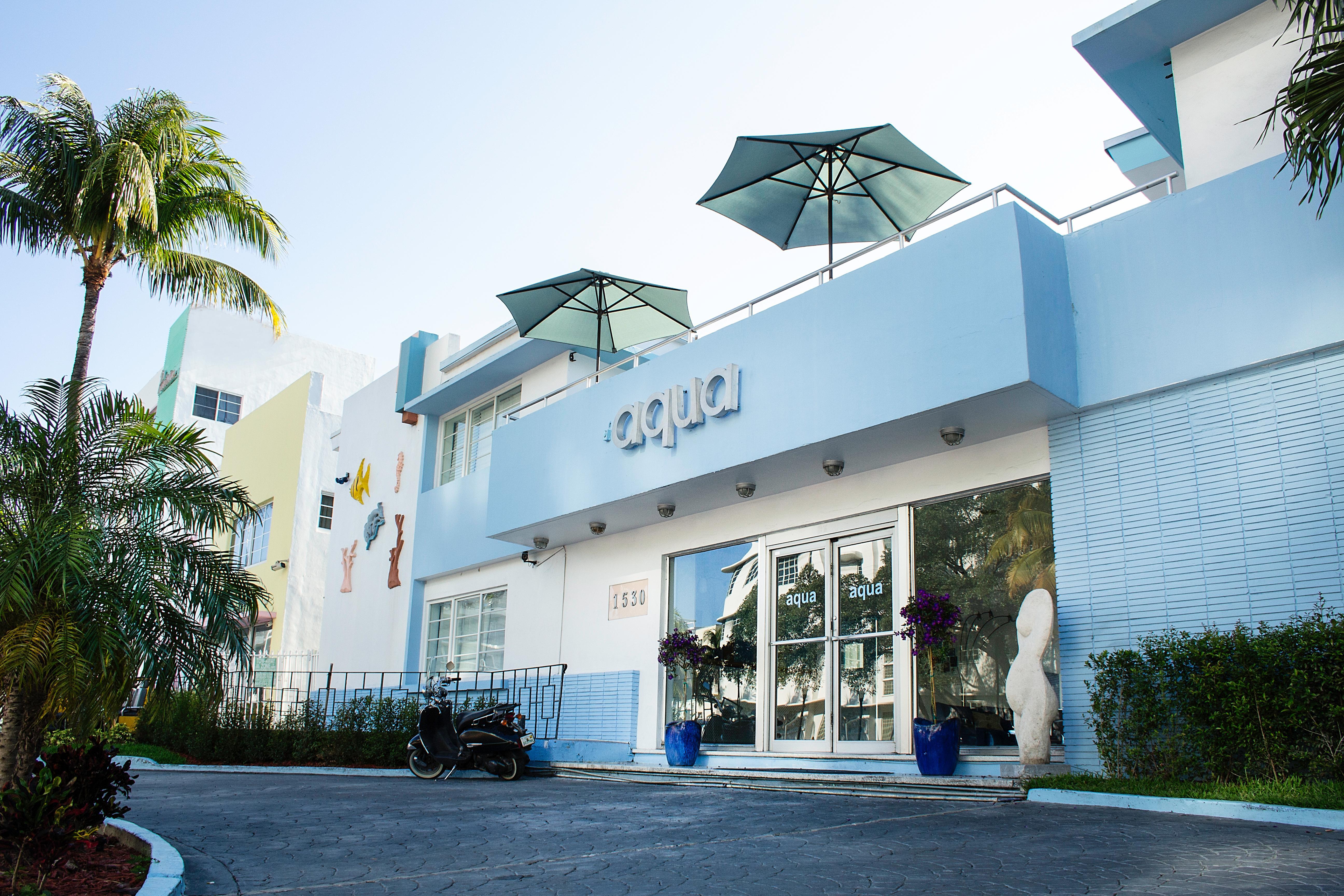 Aqua Hotel & Suites Miami Beach Bagian luar foto